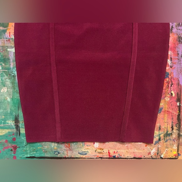 Lulus Bodycon Mini Dress - Berry - XS - Picture 7 of 12